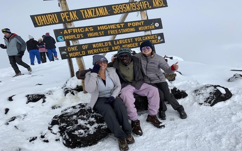 7 days Machame route